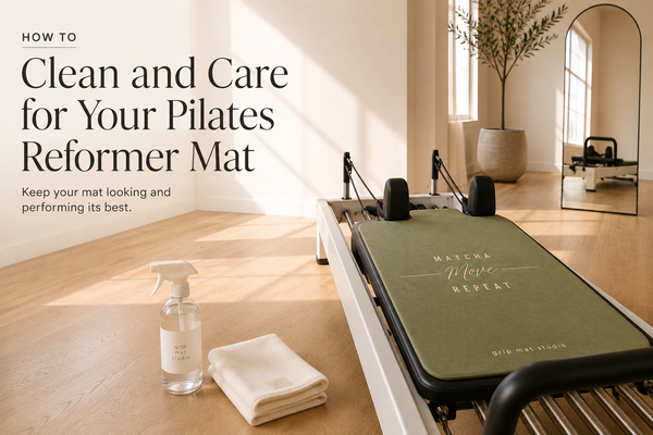 How to Clean Your Pilates Reformer Mat