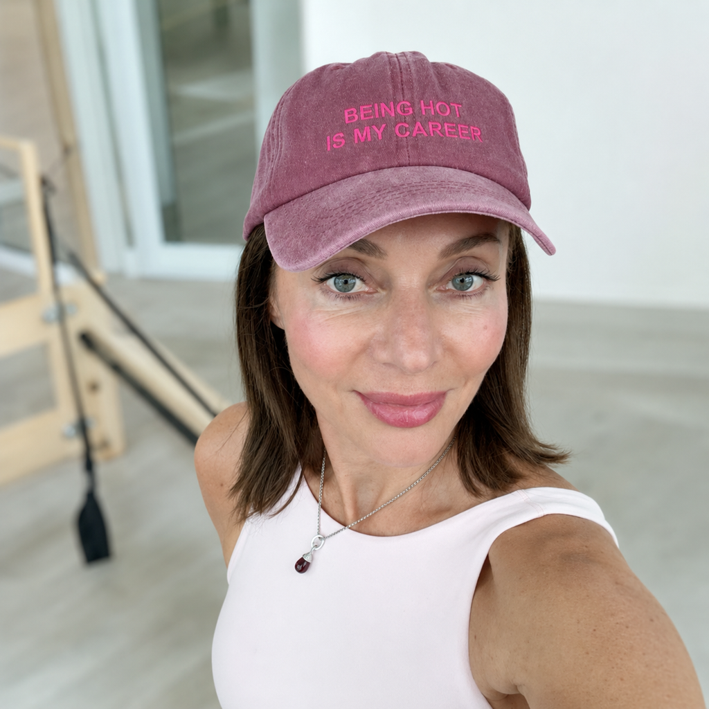 Being Hot Is My Career Baseball Cap