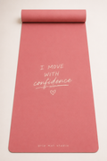 'I Move With Confidence' Yoga Mat