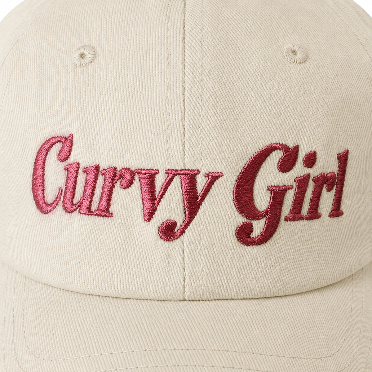 Curvy Girl Baseball Cap