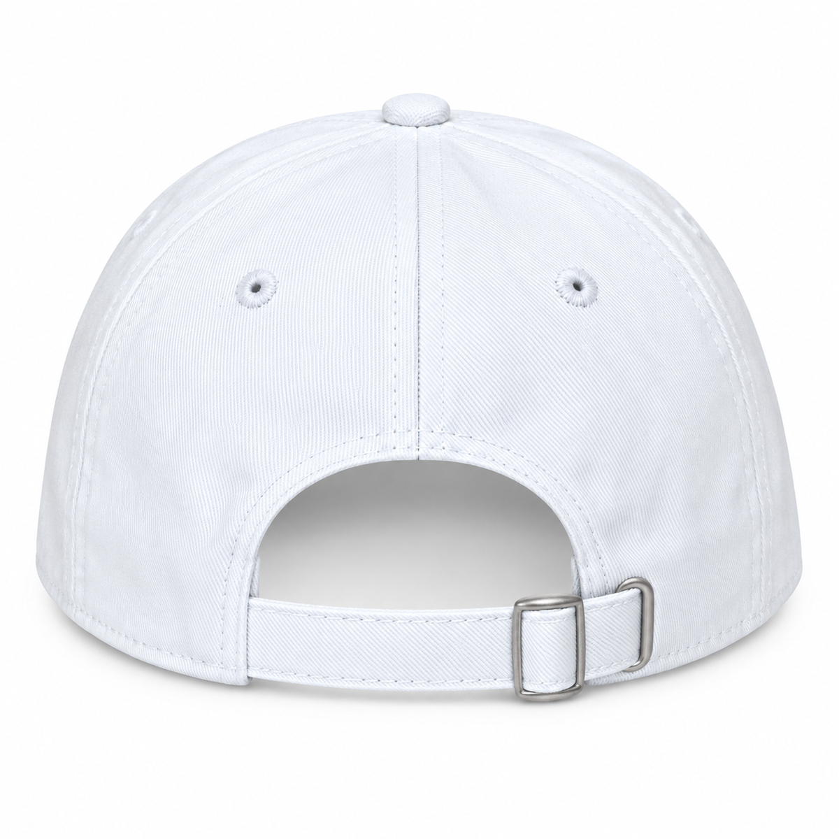 Brickell Babe White Embroidered Baseball Hat